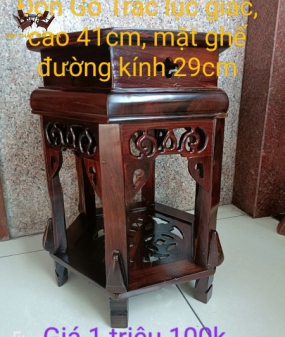 ĐÔN GỖ TRẮC LỤC GIÁC