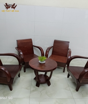 SALON THÙNG GỖ GÕ