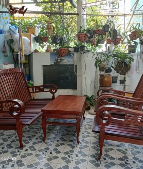 Bộ solon mẫu Buôn Mê gỗ cẩm lai và gõ