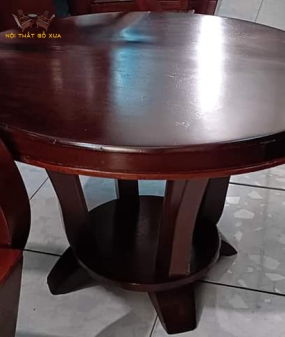 Bộ Salon thùng Sài Gòn gỗ gõ đỏ 2