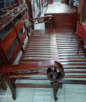 GHẾ DÀI GỖ CẨM