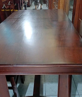 BÀN GỖ GÕ - CHÂN CHỮ C