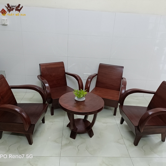 SALON THÙNG GỖ GÕ