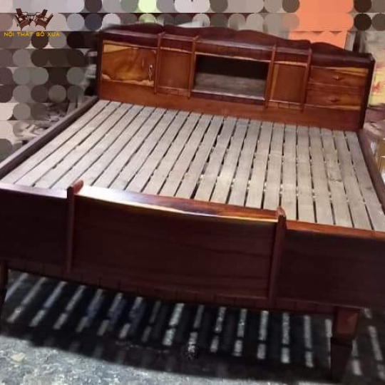 giường gỗ Cẩm
