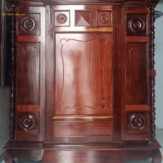 TỦ THỜ GỖ CẨM + GÕ