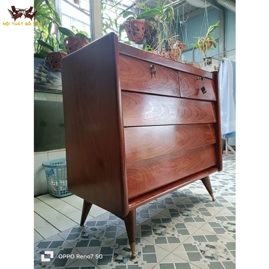Tủ Campos gỗ gõ xưa