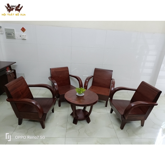 SALON THÙNG GỖ GÕ