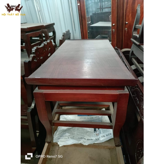 Bộ bàn gỗ như hình giá mềm cho khách yêu gỗ