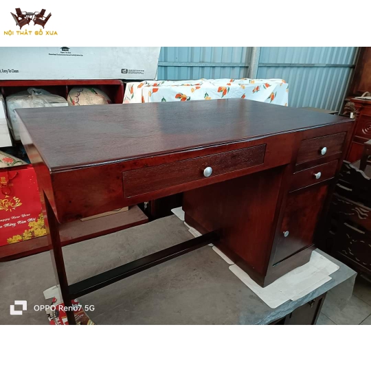 Bàn Biro xưa, gỗ gõ đỏ