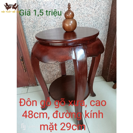 Đôn Gỗ Gõ Xưa 