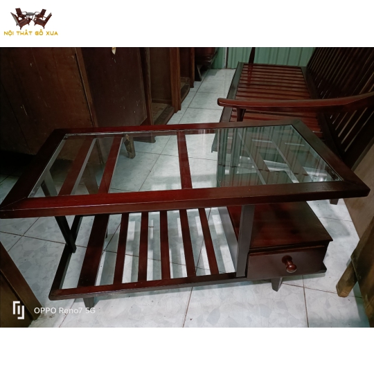 Bộ bàn thẻ gỗ gõ 