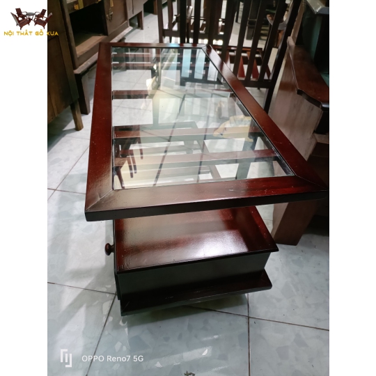 Bộ bàn thẻ gỗ gõ 