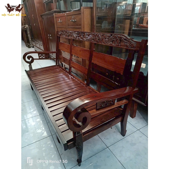 GHẾ DÀI GỖ CẨM