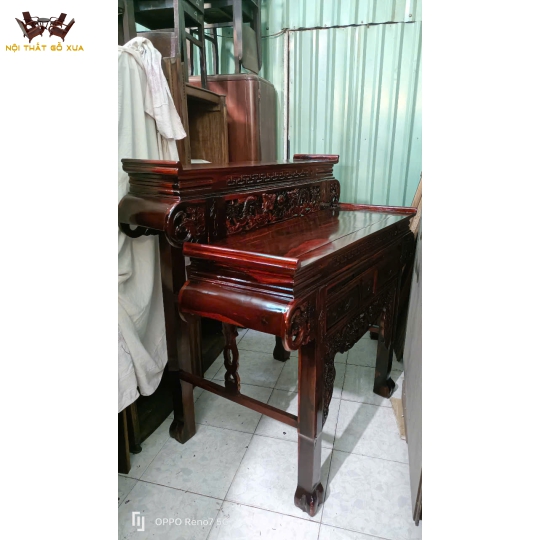 NGHI THỜ GỖ MUỒNG 2 TẦNG CUỘN ANH THƯ