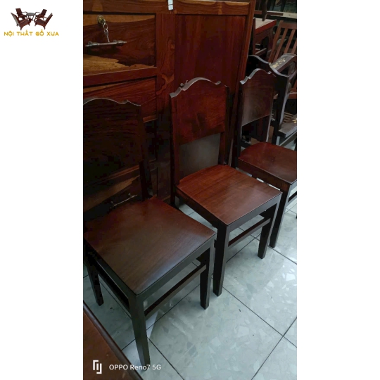 BÀN GỖ GÕ - CHÂN CHỮ C
